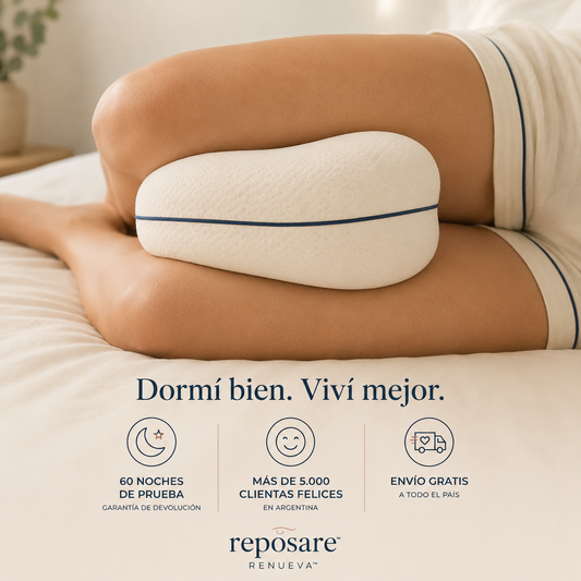 Reposare Renueva™ – Almohada Ortopédica de Alineación